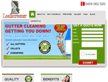 Tablet Screenshot of leafscreener.com.au
